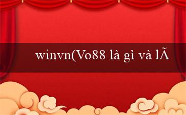 winvn(Vo88 là gì và làm sao để chơi)